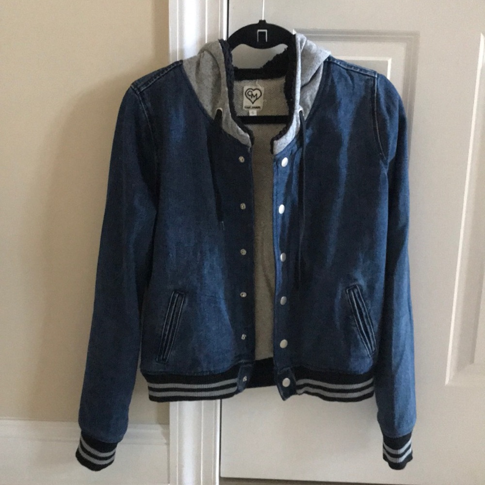 Denim Bomber Jacket